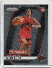 JAKOBE WALTER 2024-25 PRIZM MONOPOLY ROOKIE R/C