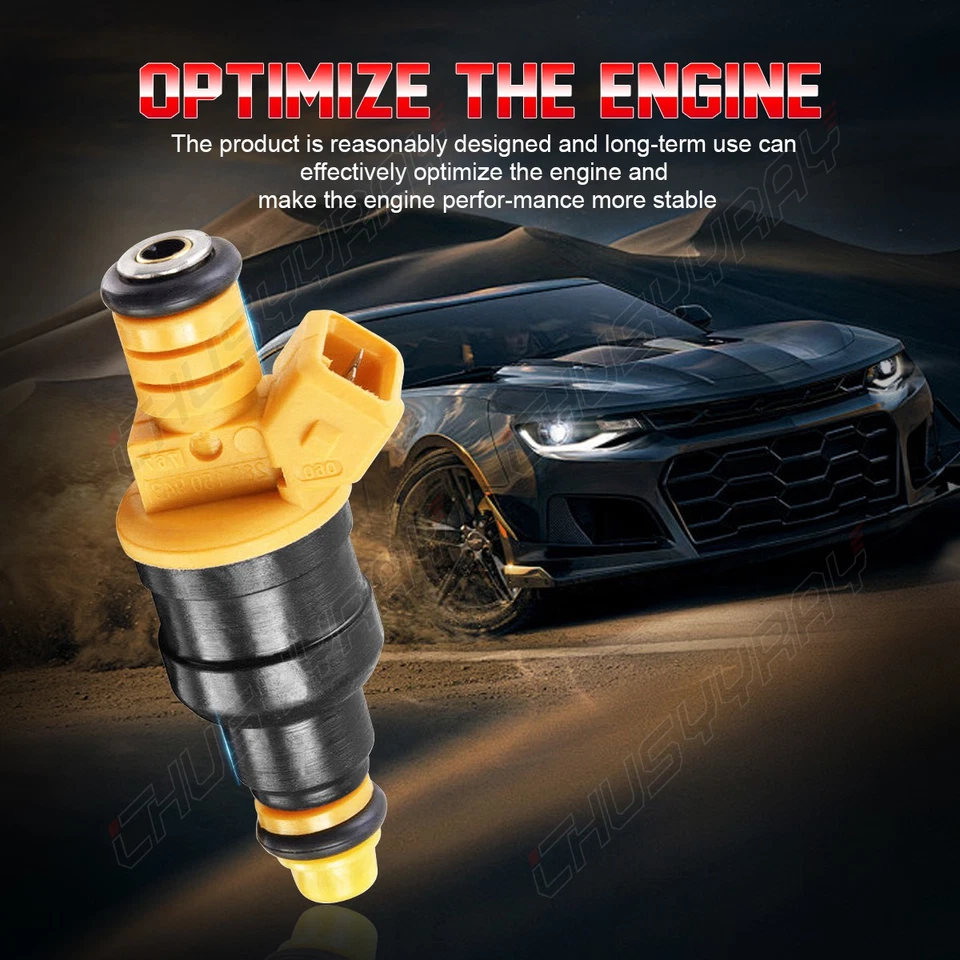 Upgrade Fuel Injector Set NEW X 8Pcs FOR Ford 7.0L F600, F700, F800 1991-1998 - Image 4 of 4