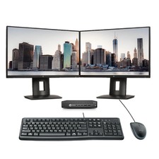 HP Mini Tiny Micro Desktop PC i7 up to 32GB RAM 1TB SSD 24" Monitors Win11