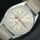 REFURBISHED SEIKO 5 AUTOMATIC 6309A VINTAGE JAPAN MENS SILVER WATCH a442801-1