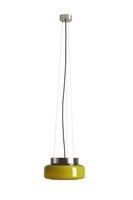 HäNgelampe Esstisch Limette Glas Esszimmer Ø24 Cm Rund GX53 Pendelleuchte KüChe