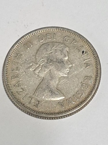 1963 - Canadian Quarter - 25 cent - 80% Silver