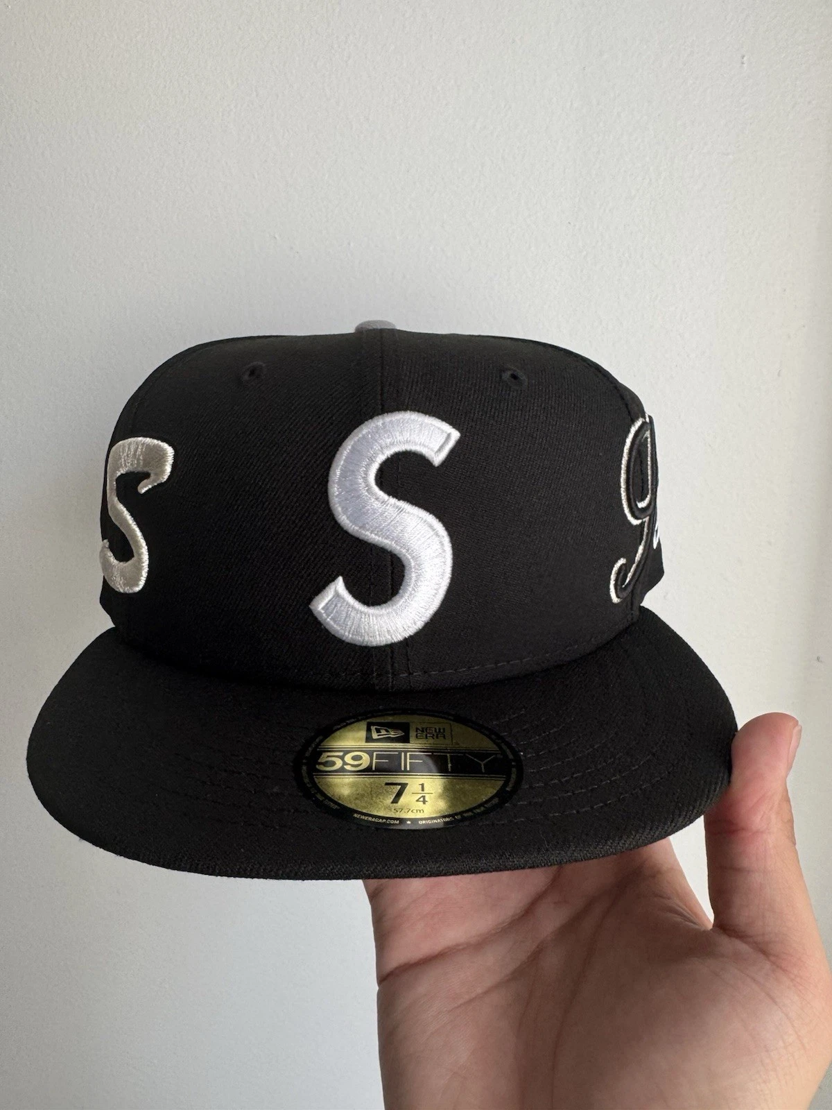Chapeau ajusté Supreme Multi S Logo New Era 59Fifty 7 1/4 noir