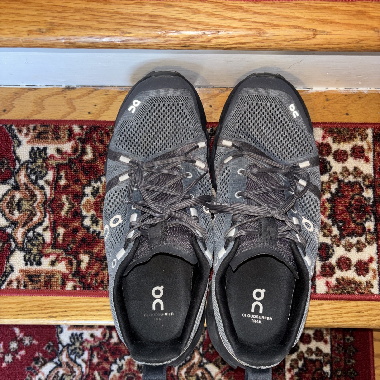 Size 11.5 - ON Cloudsurfer Trail Eclipse Black - image 5