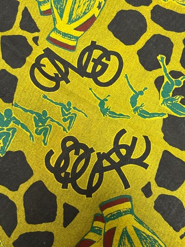 Vintage 1994 Congo Square New Orleans bandana scarf Historic New Orleans Local - Picture 2 of 7
