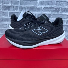 New Balance 1080 v15 Black Slate Grey Running Shoes W1080815 Womens Size 7 B NIB