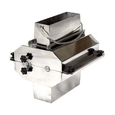 American Eagle Food Machinery Stainless Steel Meat Cutter Attachment #12 Head