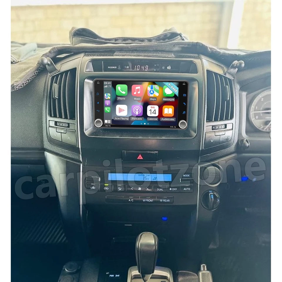 7" CarPlay GPS Radio For Toyota Land Cruiser 200-Series 2007-2015 Android 13 64G - Image 2 of 4