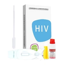 HIV Test Strips Rapid Blood Self-test Precision Use-Friendly No Discomfort Teste