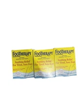 3 Queen Helene Footherapy Mineral Foot Bath Soothing Relief Sore Tired Feet