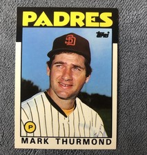 1986 - 1990 Topps - Mark Thurmond #37 Collector's Edition (Tiffany)