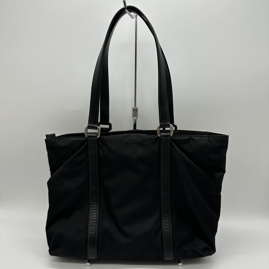 PRADA Handbag Tote Bag Black Nylon Women s Men s Fashion USED Gift Used ELGZN thumbnail 2