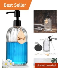 Versatile 18oz Soap Dispenser - Stylish Stainless Steel Pump for Home Decor