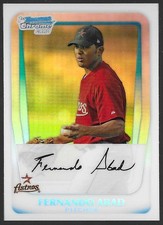 2011 Bowman Chrome - Prospects Fernando Abad #BCP219 Refractor #448/500 (RC)
