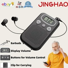 Portable Pocket Hearing Aid Adjustable Ear Sound Device Hearing Amplifier US