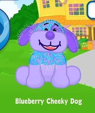 Webkinz Classic Blueberry Cheeky Dog Adoption Code Only Messaged! PROMO PET RARE
