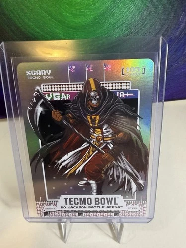 Bo Jackson Battle Arena Scary Steel Scoreboard Battlefoil SB641