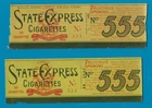 2 x Old EMPTY cigarette packet labels wrap-round-tin RARE for 50 Ardath #067