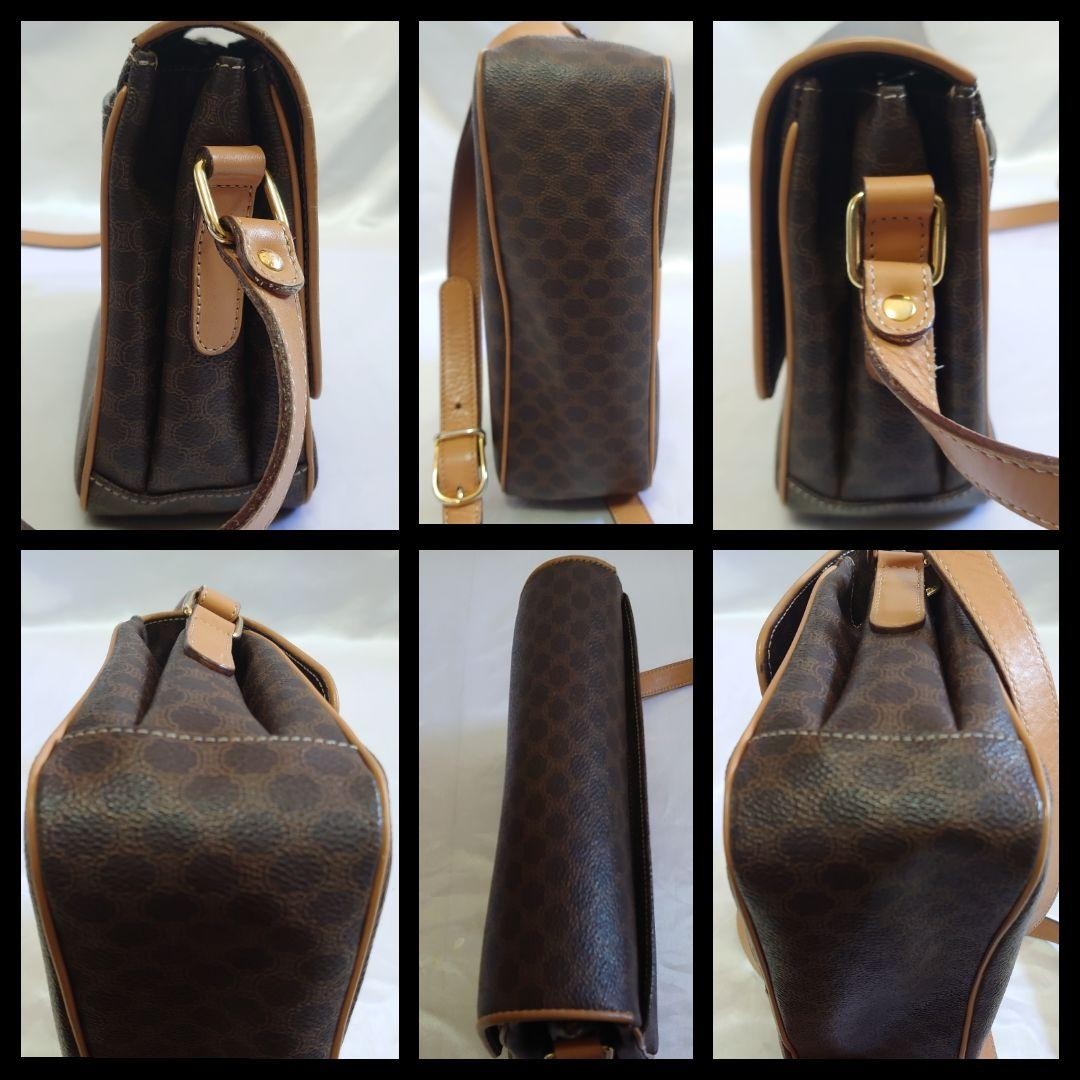 Mint Condition CELINE Macadam Pattern Shoulder Bag - image 6