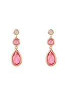 Latelita Tuscany Tropfen-Ohrringe RoséGold Pink Turmalin