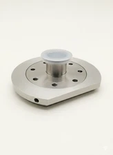 4.5" Conflat CF4.5 to ISO KF40 Adapter Straight Tube 1.5" Nominal Diameter