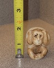 VINTAGE 3 WISE MONKEY FIGURES RESIN SEE, HEAR AND SPEAK NO EVIL 2” TALL LOT — photo 6