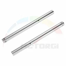 Front Stanchion Fork Leg Inner Tubes Silver  For Yamaha YZF-R6 R6 2005 41x538mm