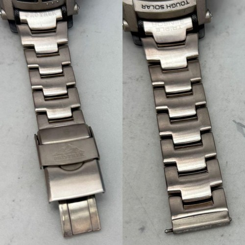 Casio Pro Trek Digital Watch PRW-2500T-7JF Titanium Solar Triple Sensor Silver - Picture 15 of 19