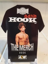HOOK Send Hook 2022 SkyBox Metal Universe Rookie AEW Die Cut Insert #TM-3 Card