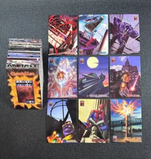 1997 Marvel Premium QFX - Complete 72 Card Base Set