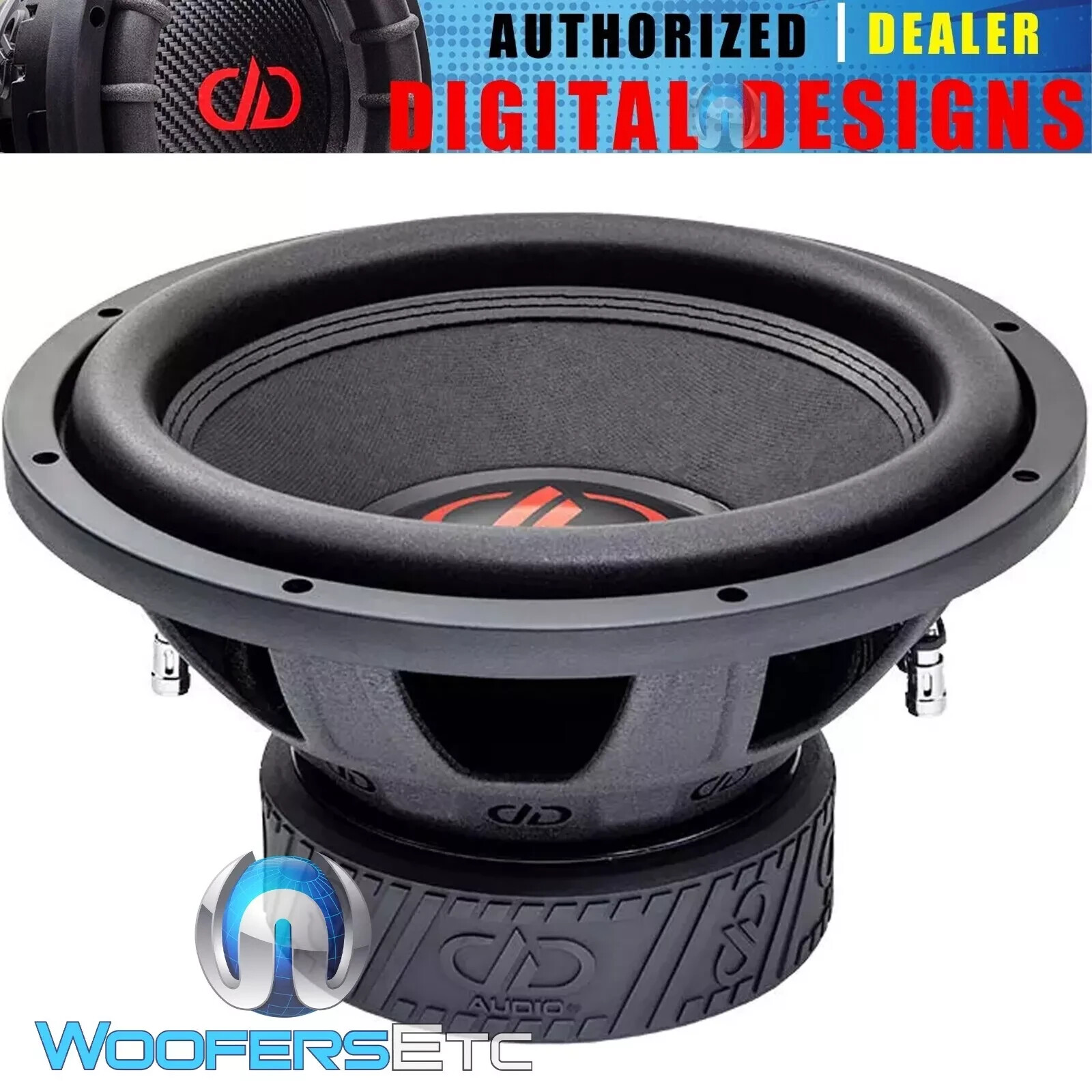 DD AUDIO 512E-D2 12" SUB WOOFER 2100W DUAL 2-OHM CAR SUBWOOFER BASS SPEAKER NEW