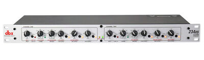 DBX 234XS Professional Crossover with 2 way, 3 Way, 4 Way, or Mono