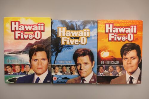 3x Hawaii Five-O - sezon 2, 4, 5 / angielski / UK PAL RC2 / DVD seria - Zdjęcie 1 z 4
