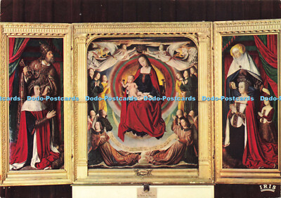 D178926 Moulins. Triptyque du Maitre de Moulins Peint Vers 1498. Pour Pierre II