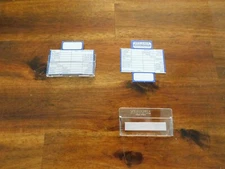 Vintage oil change card service reminder spot check 10 Cards & 1 Holder #230 NEW