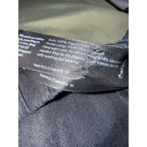Eileen Fisher Black 100% Organic Linen Wide Leg Pants XS - Picture 4 of 4