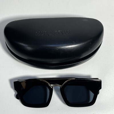 Oscar X Frank Mykonos Womens Sunglasses Black Gold Metal  display picture 3