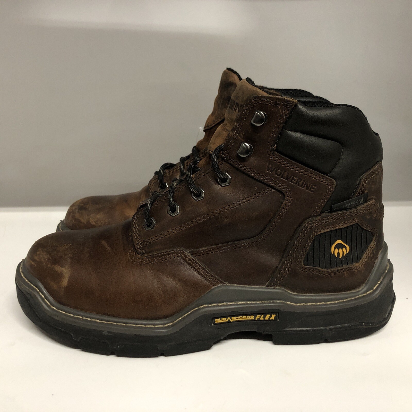 Wolverine Raider DuraShocks Comp Toe Work Boot Brown … Gem