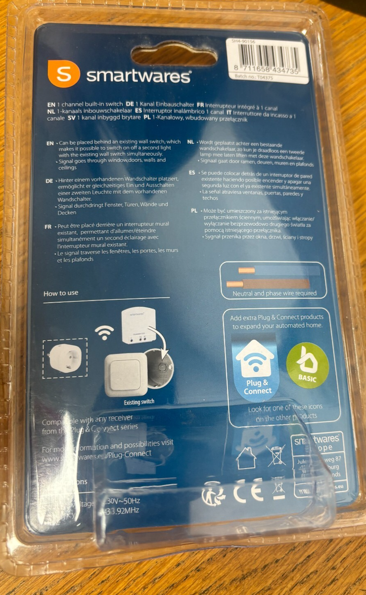 Smartwares Wireless Plug-in Switch | | Power Plugs - View #10