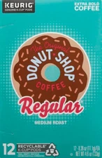 The Original Donut Shop Regular Keurig Single-Serve K-Cup Pods, Medium Roast 12