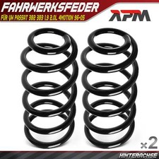 2x Feder Fahrwerksfeder Hinterachse für VW Passat 3B2 3B3 1.9 2.0L 4motion 96-05