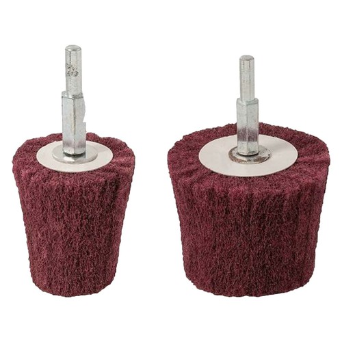 Goblet Sanding Polishing Mop 240 Grit Nylon Fibre Drill Wheel 50mm