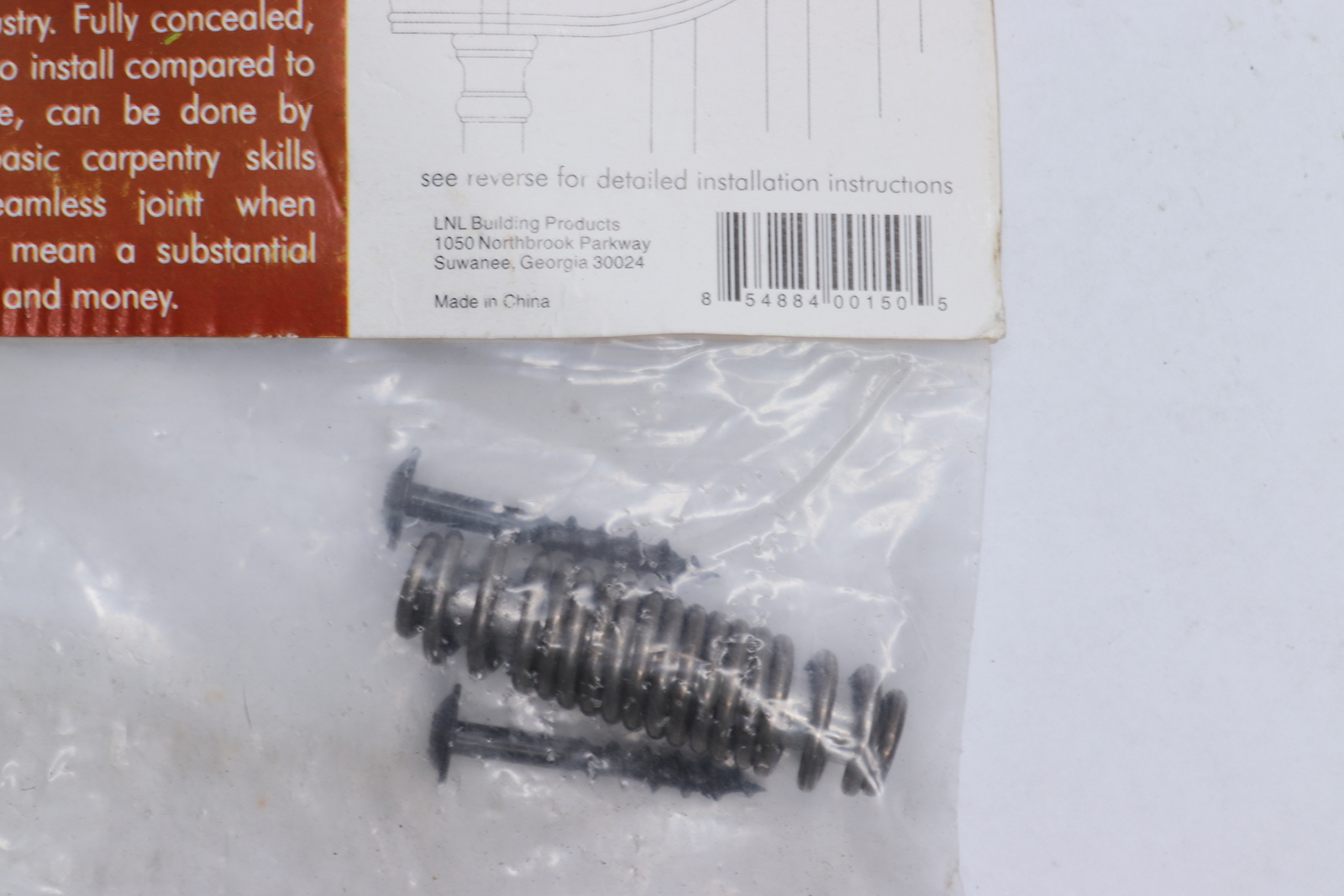 EVERMARK Stair Parts 5/8 in. x 3 in. Spring Bolt Fastening Kit  9400K-SBK-HD00R - The Home Depot