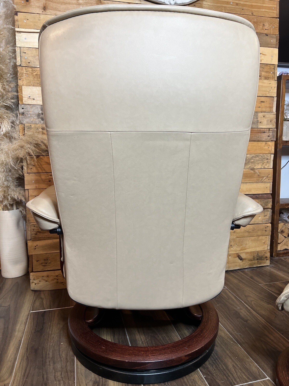 Ekorness Stressless Recliner Chair with Footstool eBay