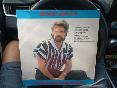 JESSE WALES /SONGS FROM THE HEART/ 1986 LP / Charleston SEALED  / Free Shipping 