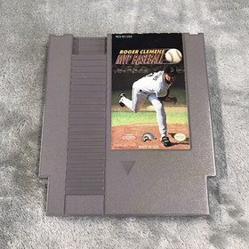 Roger Clemens MVP Baseball (Nintendo NES, 1991) Game and Original Box Tested