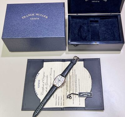 Franck Muller Cintrée Curvex Master Calendar 6850 CC MC AT 18K