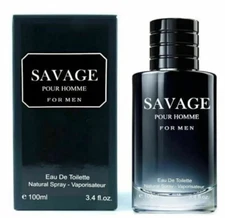 Savage 100 ml 3.4 oz High Quality Impression Cologne EDT Spray for Men
