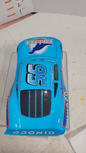 Disney Pixar Cars - JADA- 1:24 SCALE DINOCO LIGHTNING MCQUEEN DIECAST MODEL-USED - Picture 19 of 19