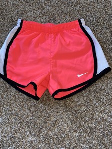 pink and black nike shorts